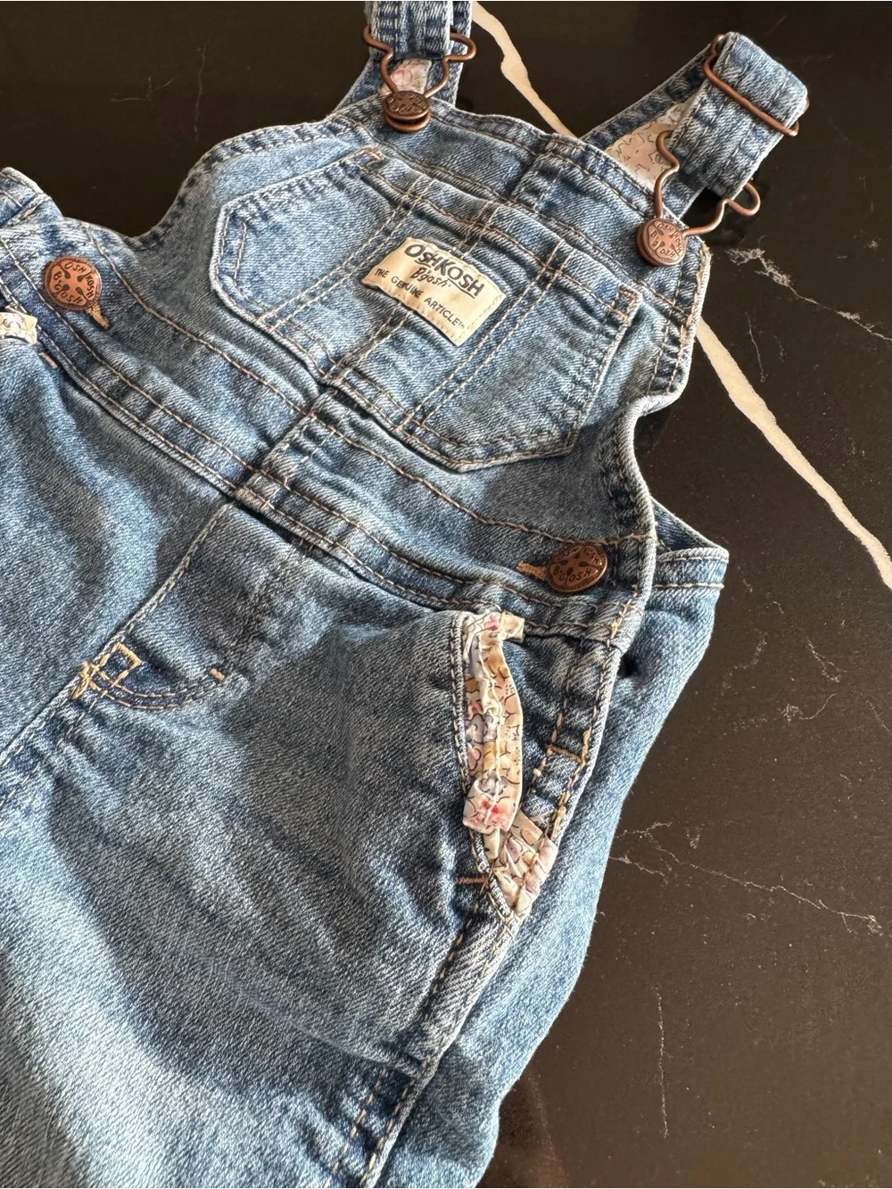 OshKosh B'gosh Medium Blue Denim Kids Overalls